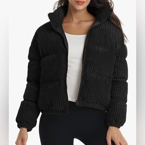 Corduroy Puffer Jacket. Size Large. Great condition.